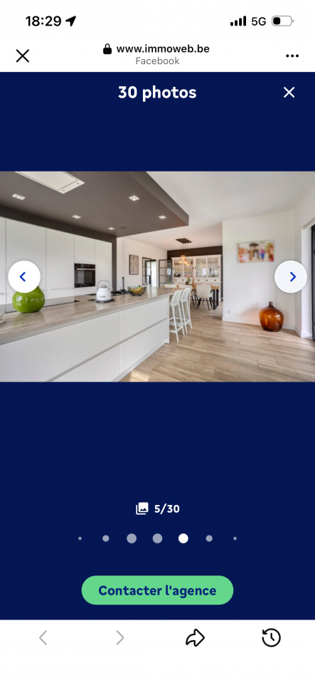 Villa &agrave; vendre avec prairie,PEB A