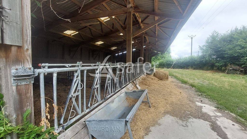 Exploitation agricole d'environ 50 ha avec b&acirc;timents agricoles