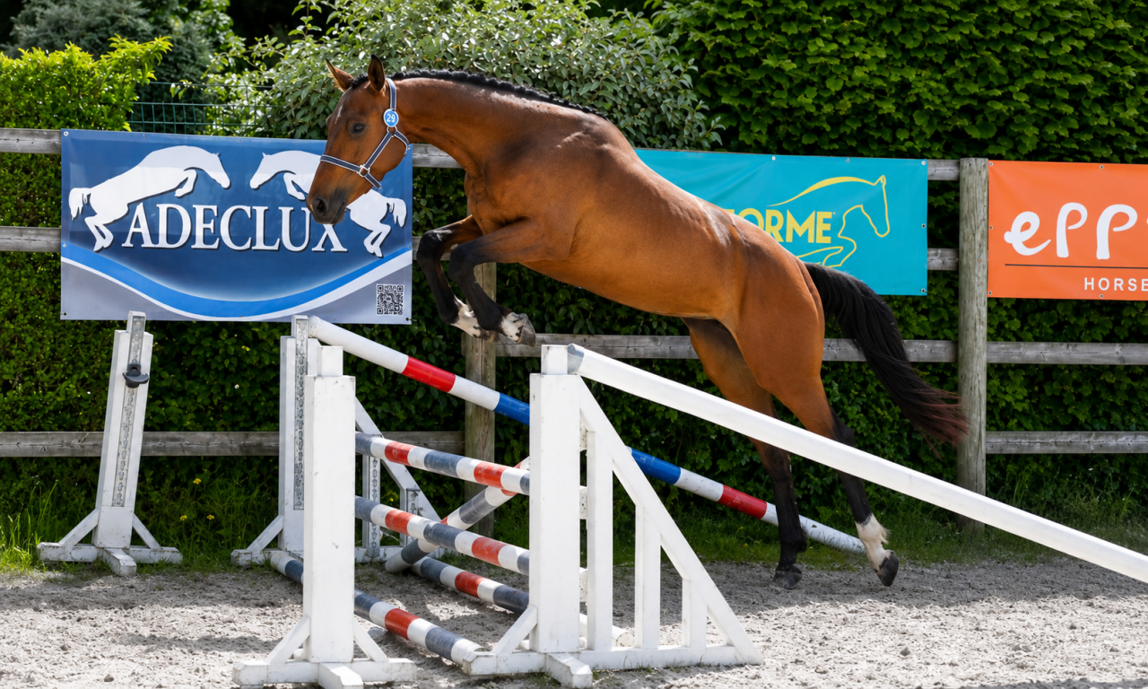 Jument de 3 ans &ndash; top mental, beau potentiel CSO