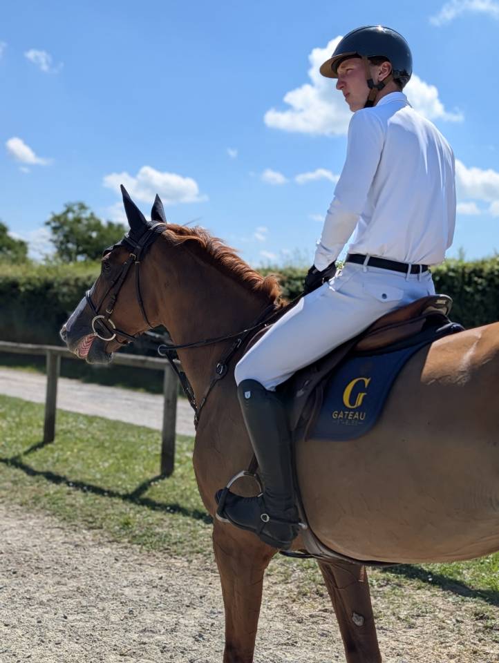JEXICA DU PARC TOP 7  SELLE FRANCAIS MARE SOCPE 145 150