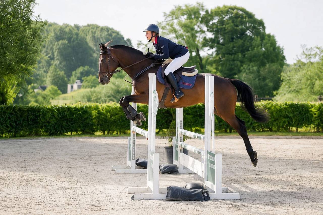 &Agrave; vendre cheval de 6 ans 