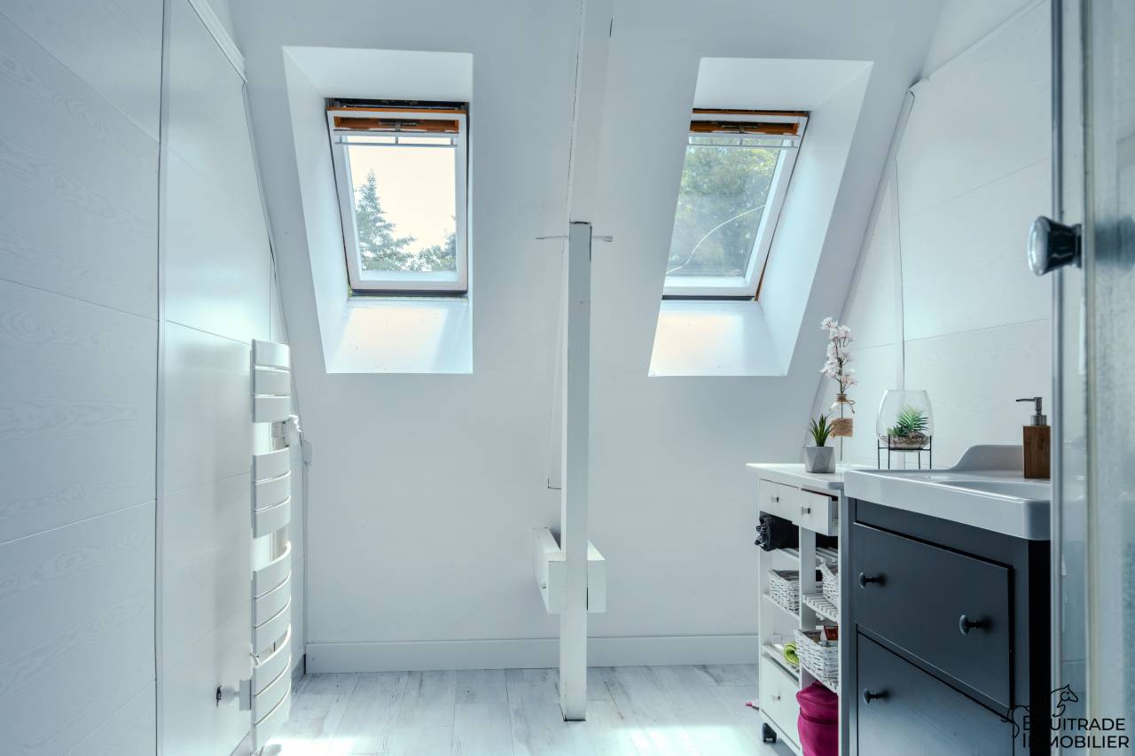 Grande maison familiale avec beau terrain arbor&eacute;