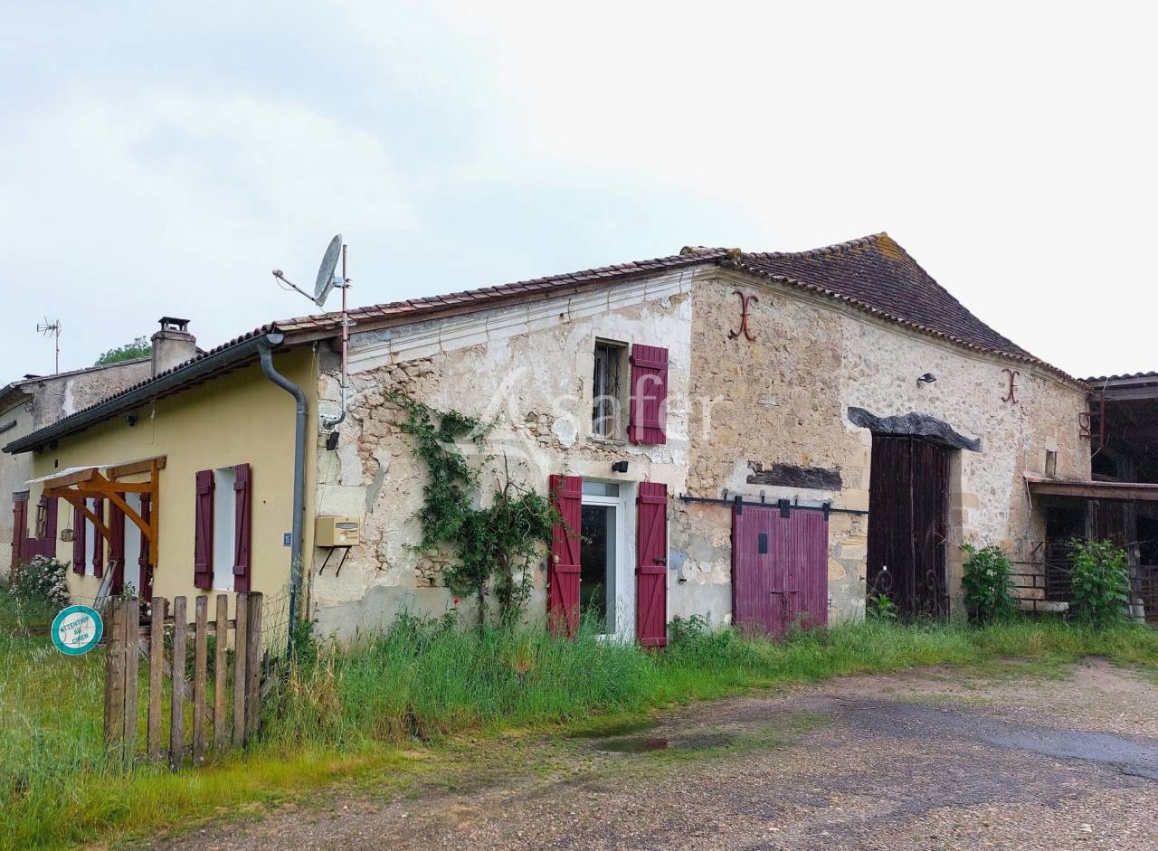 Propri&eacute;t&eacute; agricole b&acirc;tie sur 35ha, proche Gironde