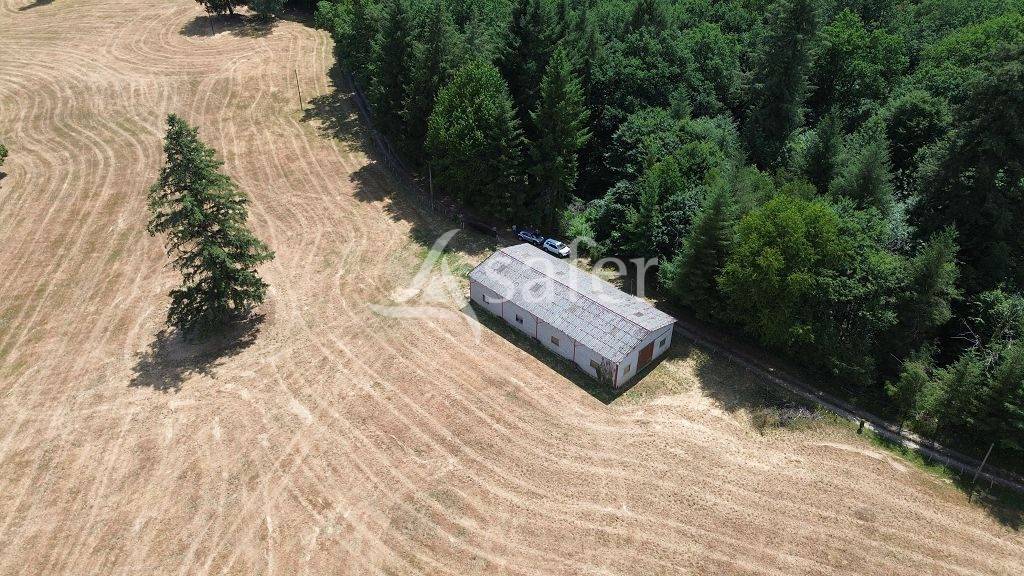 B&acirc;timent agricole avec 13 ha attenant