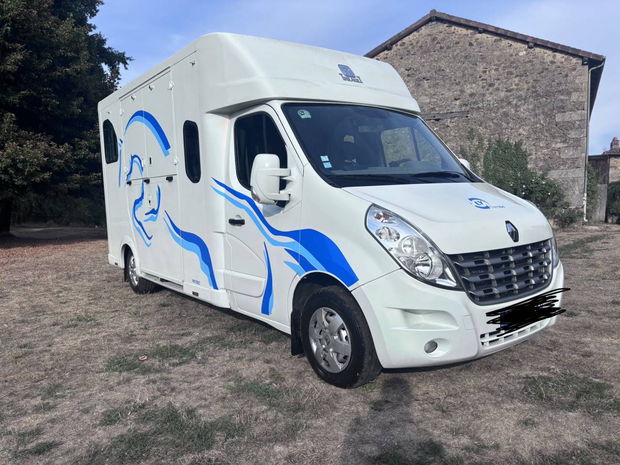 Camion Renault Master 2 chevaux,