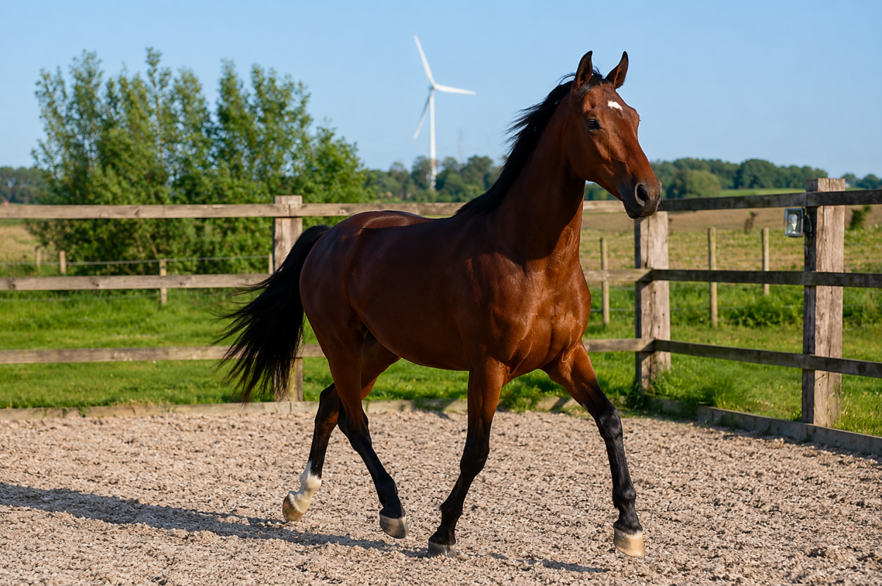 Hongre - Oldenburger - 2 ans - Dressage - Belgique