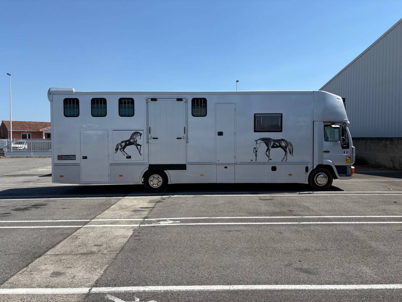 CAMION 4 CHEVAUX + HOME CAR 4 PLACES