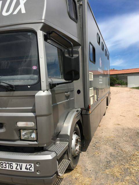 Camion PL 6 chevaux + camping car