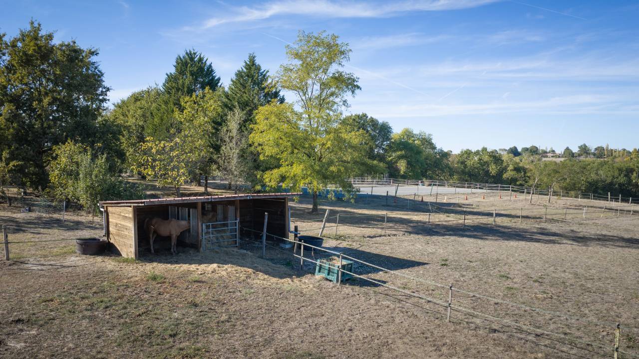 Propri&eacute;t&eacute; &eacute;questre en pierre de 350 m&sup2; sur 10 hectares
