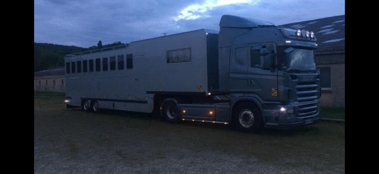 Semi remorque tracteur Scania