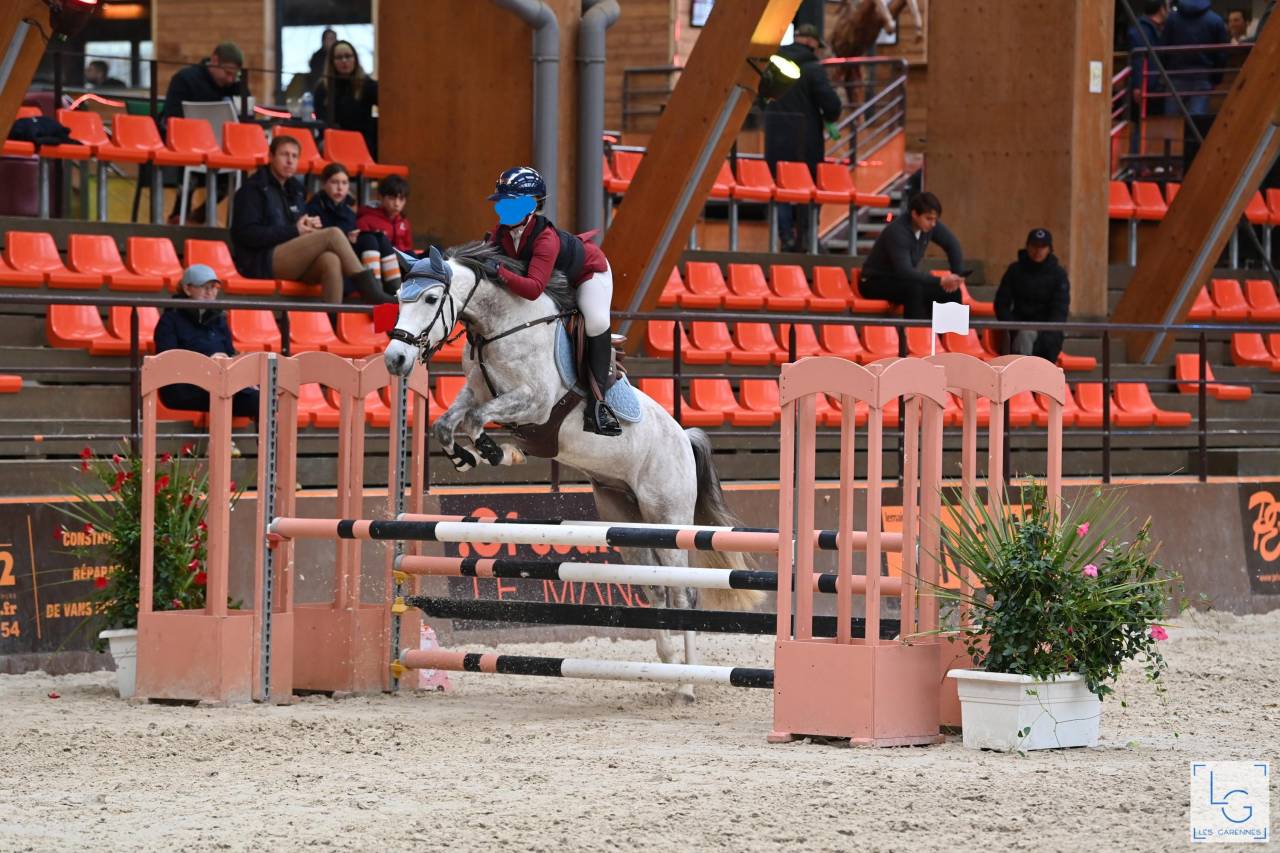 Poney D de 8 ans pour CSO