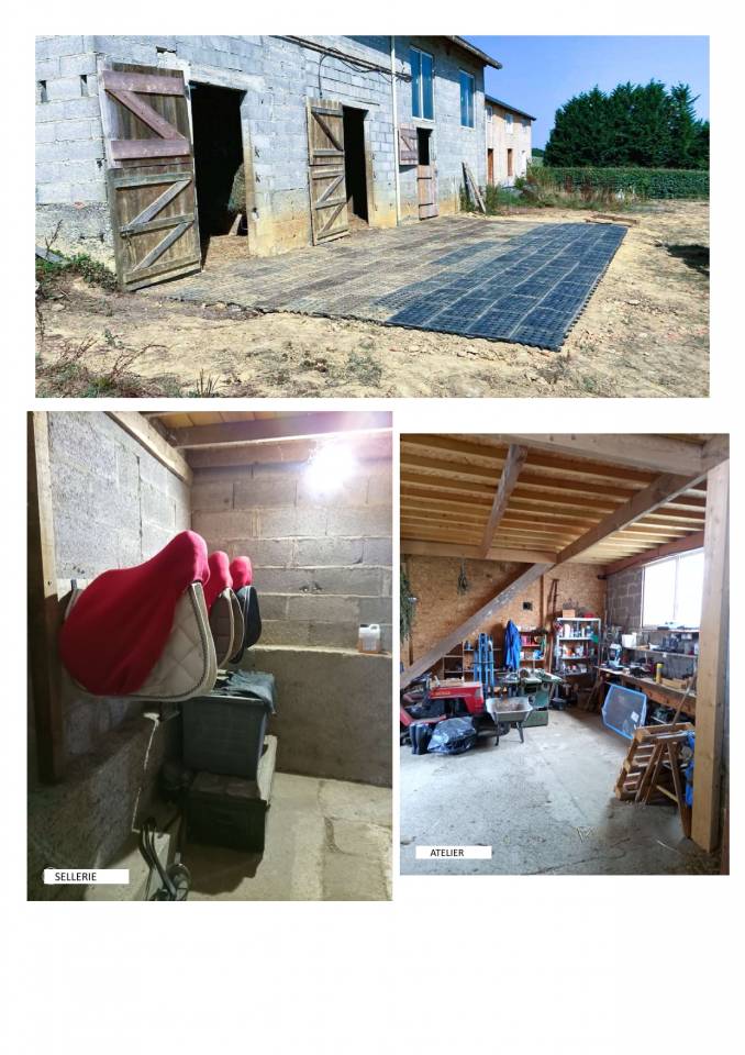 Vente propri&eacute;t&eacute; &eacute;questre avec g&icirc;te, 5ha
