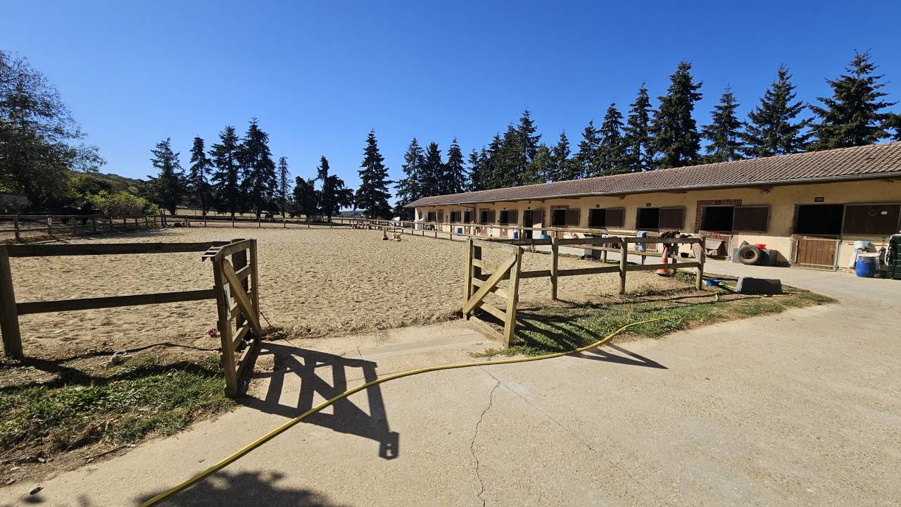 Domaine &eacute;questre professionnel + grande maison 