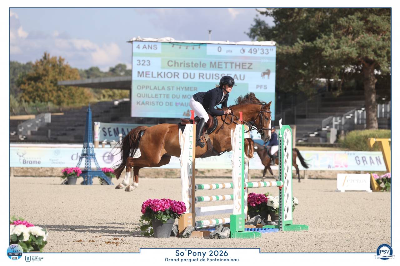 Poney CSO comp&eacute;titif, 5 ans en 2027
