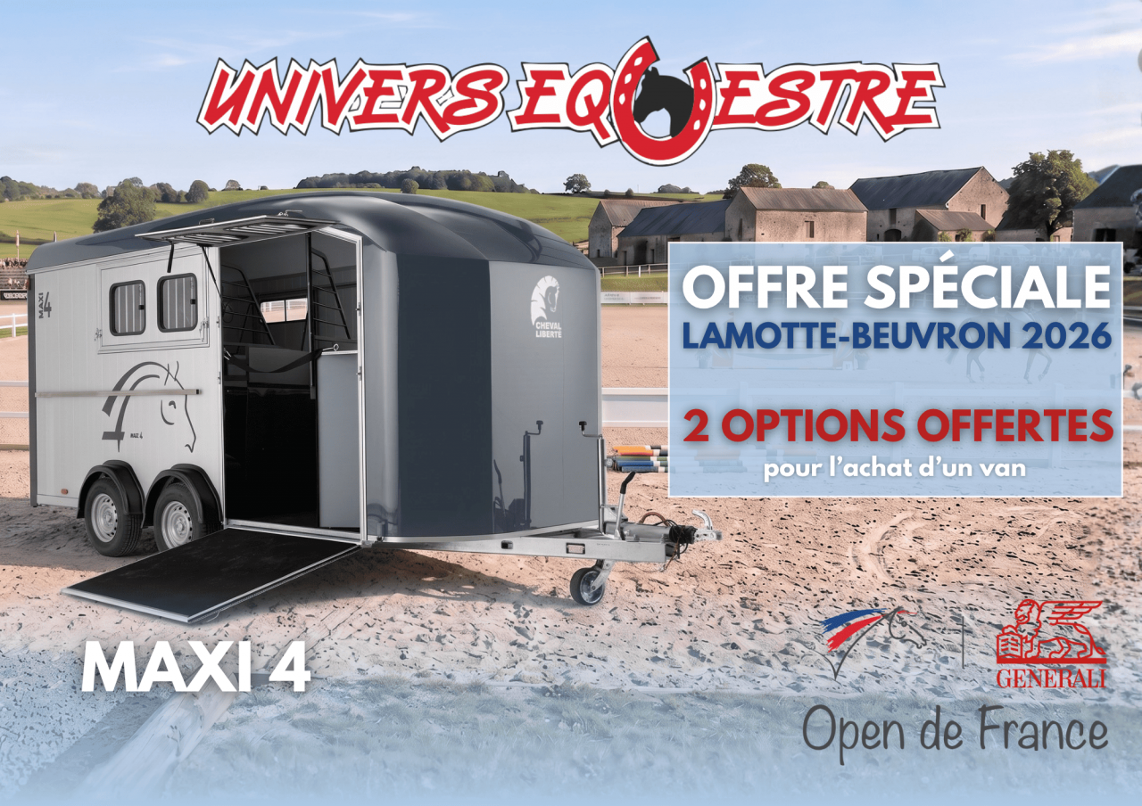 Promotion - Van CHEVAL LIBERTE 4 places MAXI 4