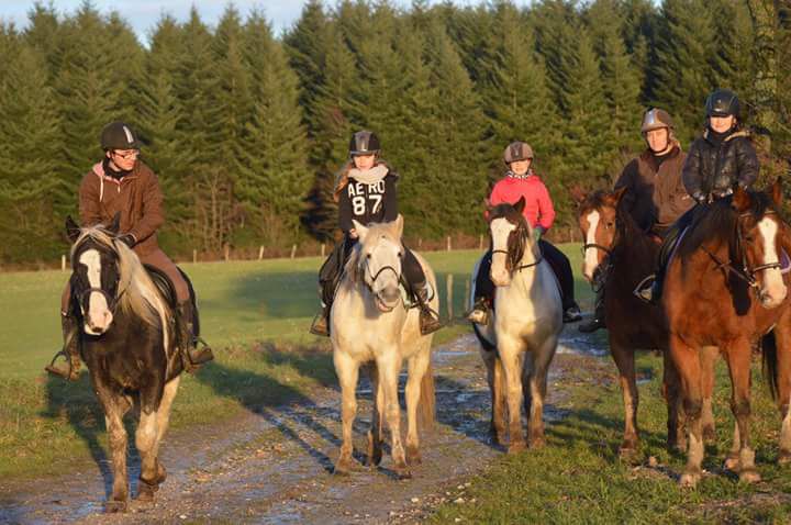 balade randonn&eacute;e &agrave; cheval 