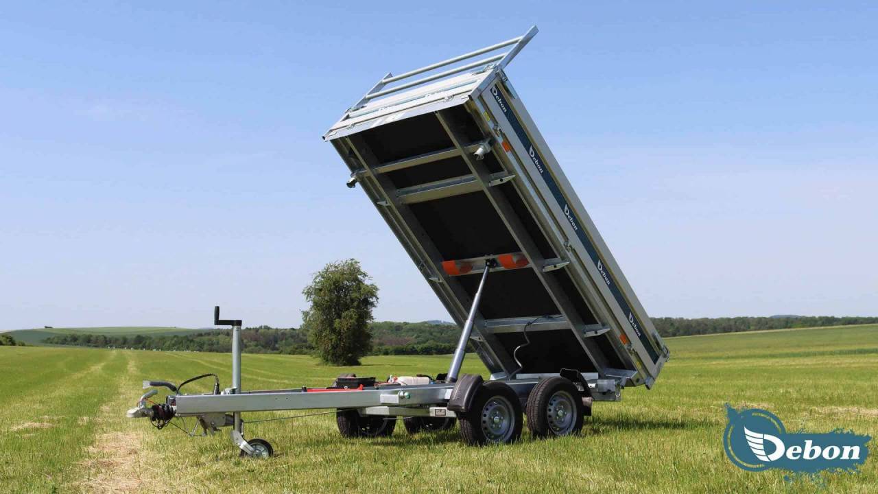 Remorque Tribenne Basculante PW2.4