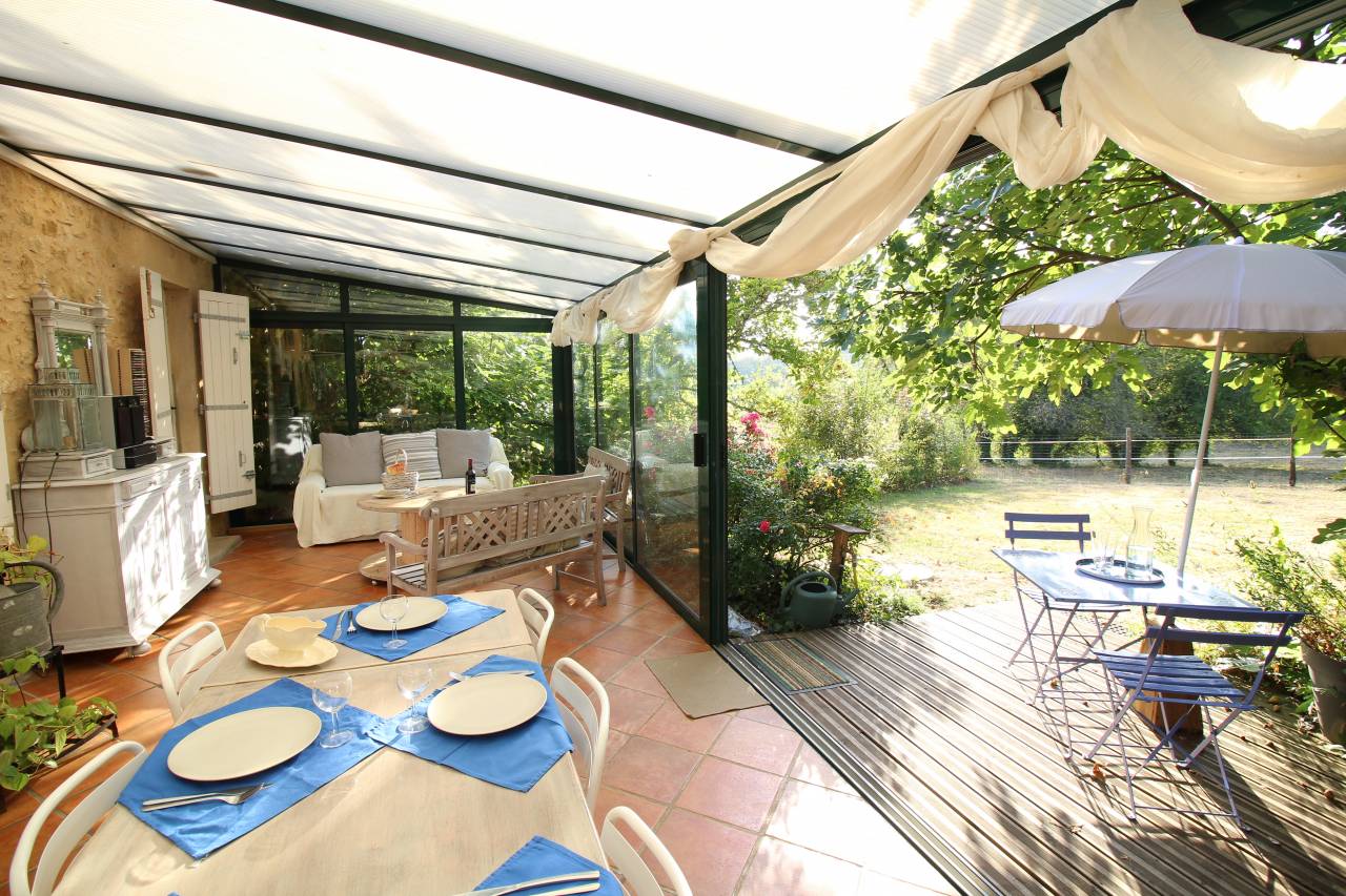 maison de vacances 4*,piscine, prés abris et carrière 