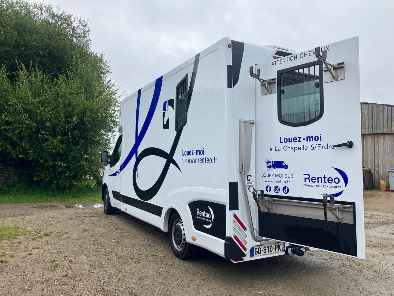 Location camion pour chevaux secteur NANTES
