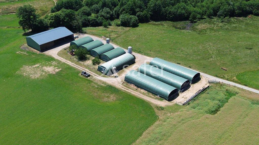 Propri&eacute;t&eacute; agricole tr&egrave;s bien group&eacute;e d'environ 40 ha 50