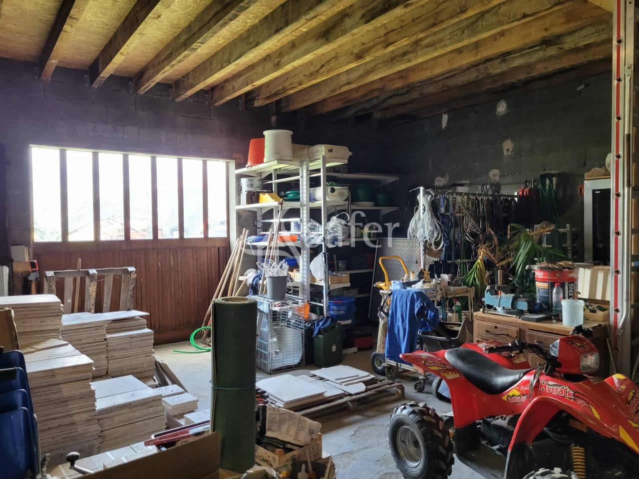 Maison rénovée avec des matériaux de qualité