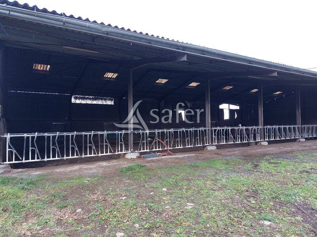 Ensemble b&acirc;tis avec environ 6ha80