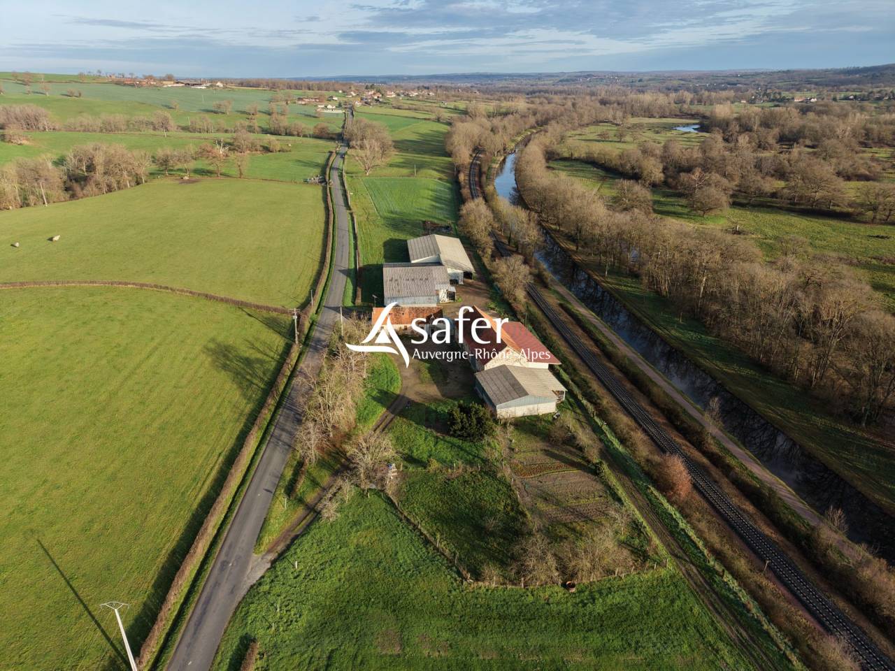 Propri&eacute;t&eacute; agricole, &eacute;levage (bovins, ovins, &eacute;quin) - Secteur