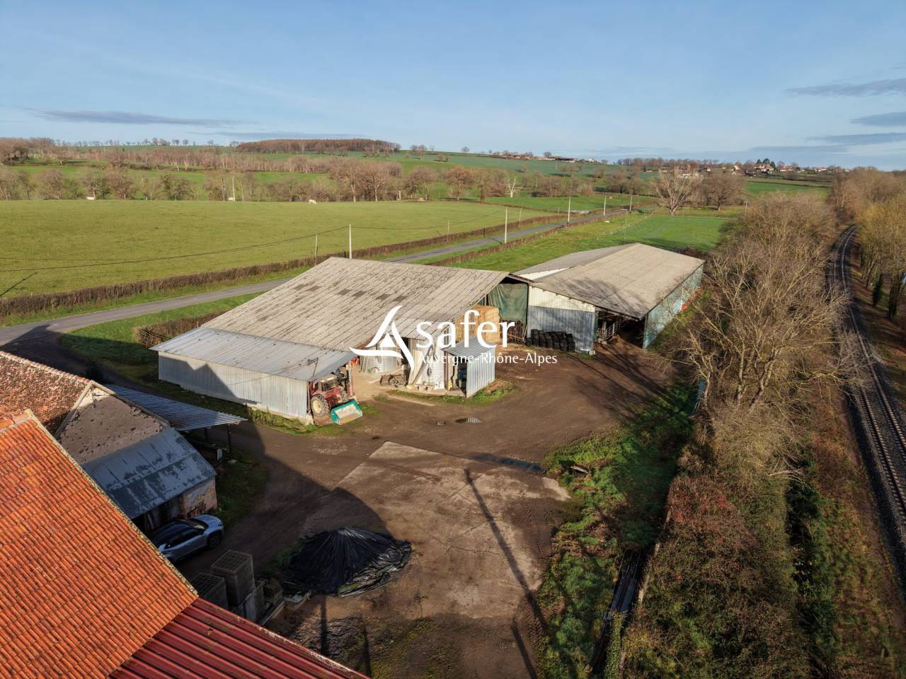 Propri&eacute;t&eacute; agricole, &eacute;levage (bovins, ovins, &eacute;quin) - Secteur