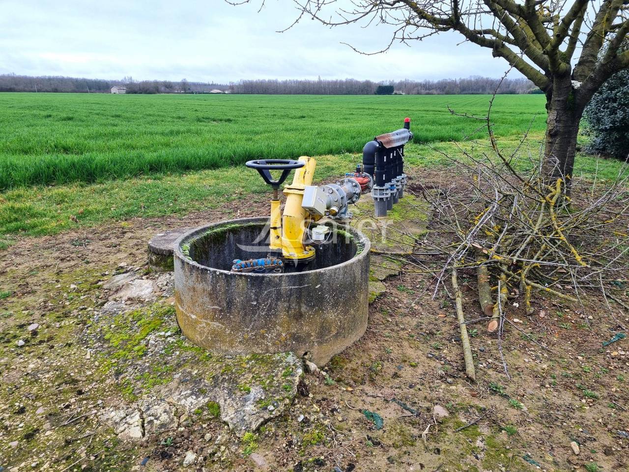 Exploitation polyculture irrigable de 45 ha secteur Terrasses de