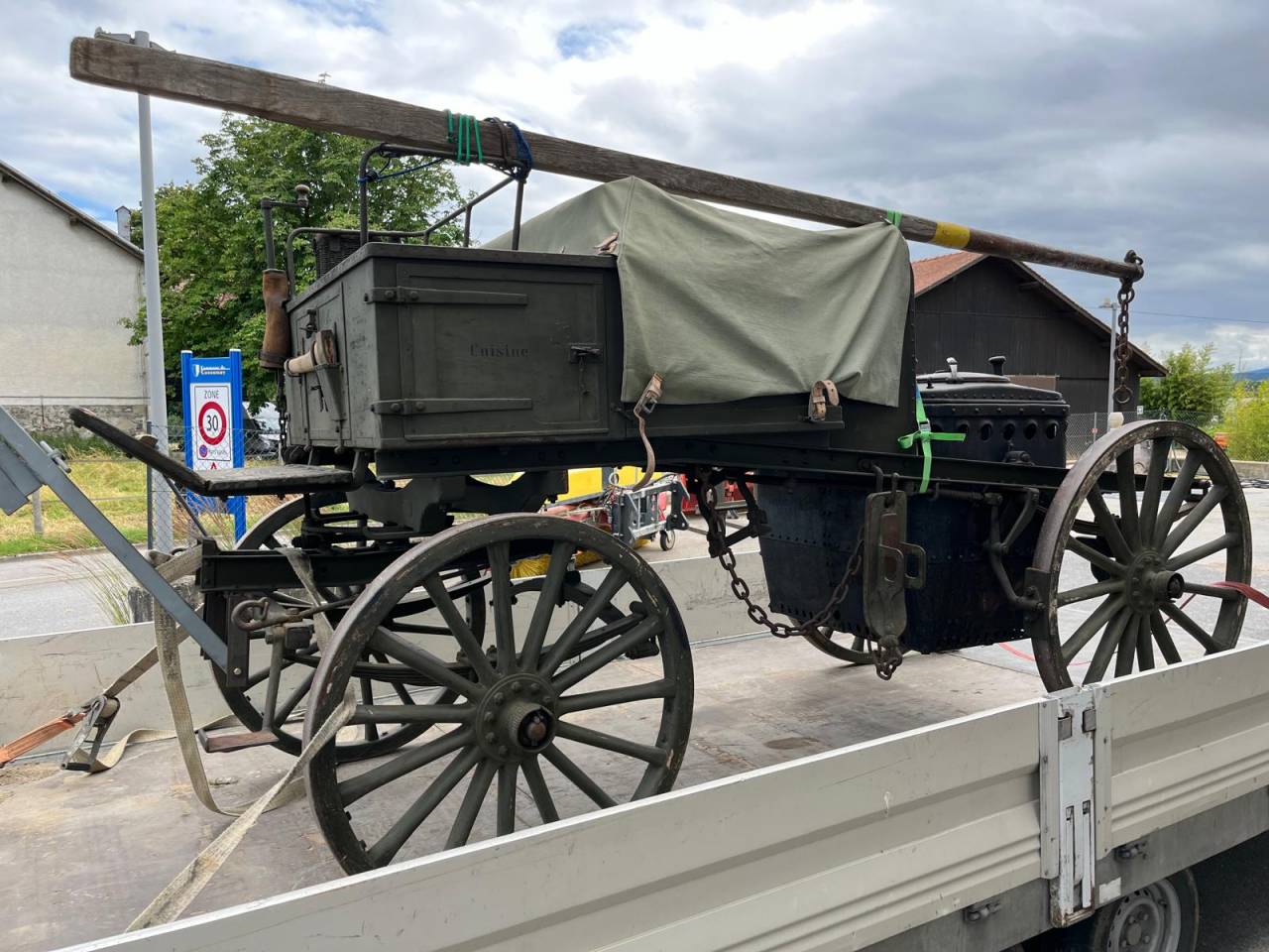 Cuisine Roulante Militaire 1916