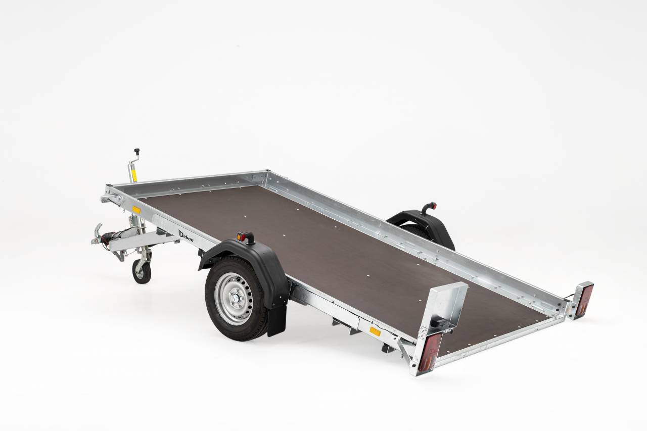 REMORQUE PLATEAU BASCULANT NON FREINE - DEBON - NEUVE