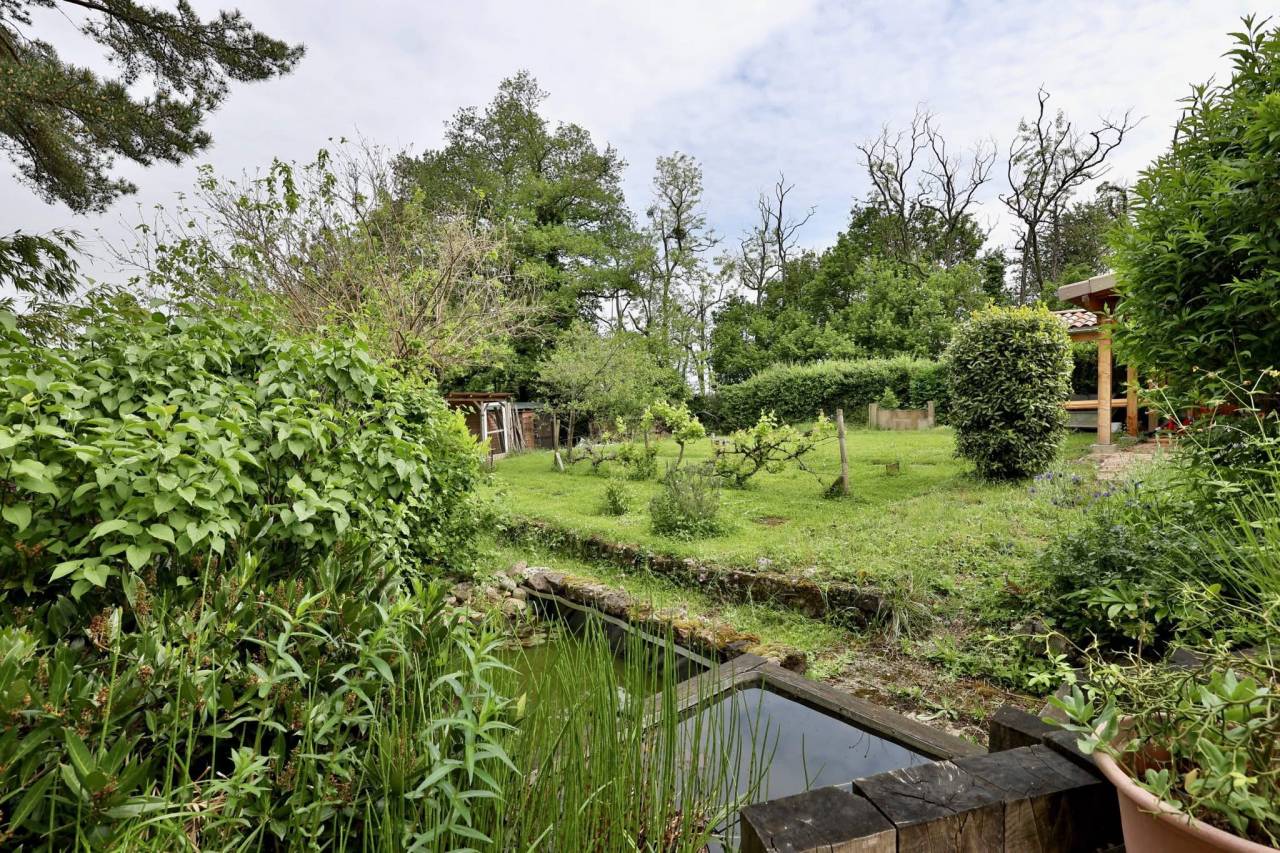 Propriété équestre vue sur les Monts du Lyonnais (69)