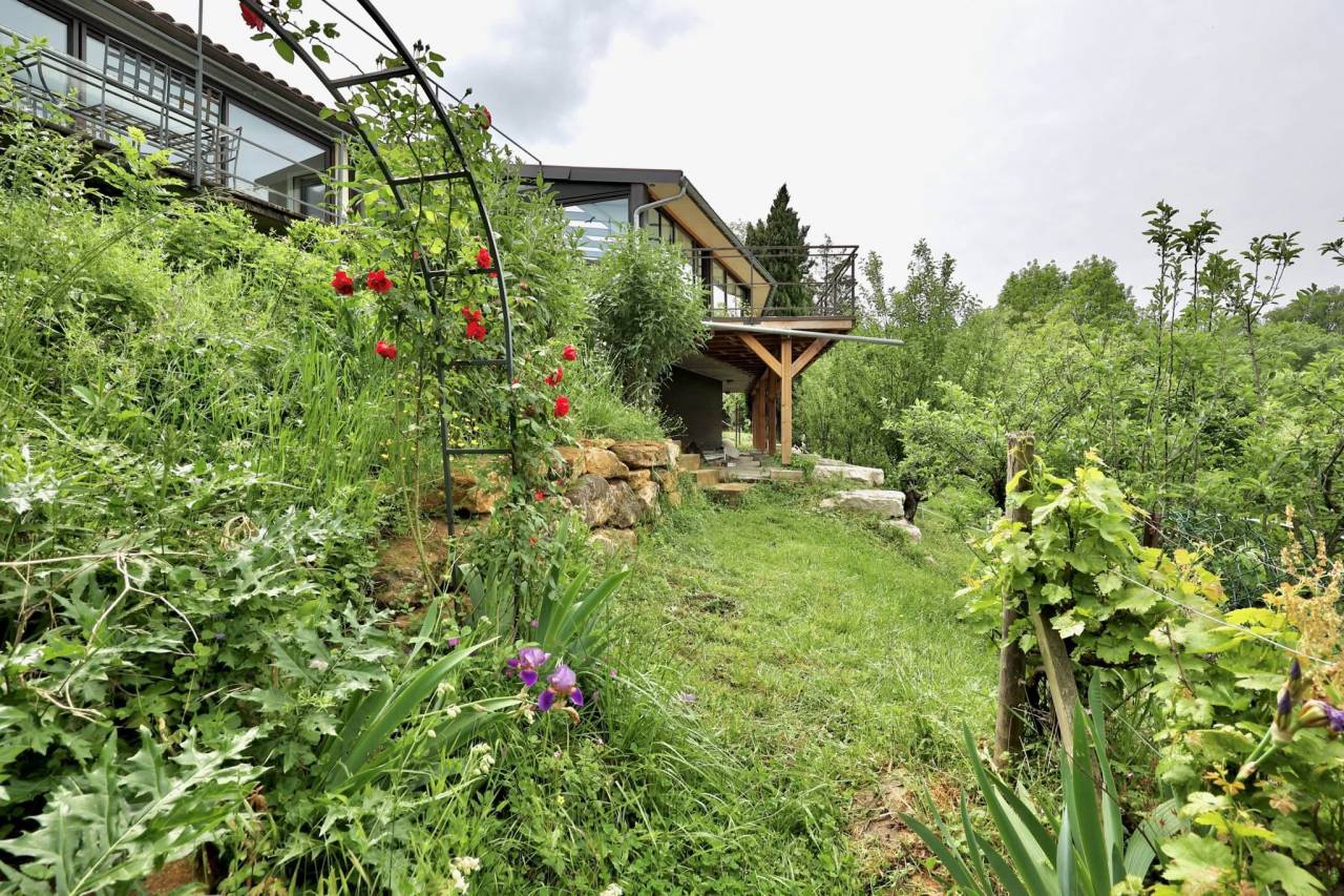 Propriété équestre vue sur les Monts du Lyonnais (69)