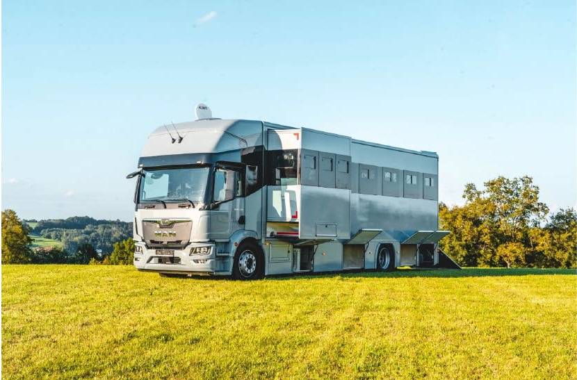 MAN TGM 18.320 HTI POP OUT 6 HORSES