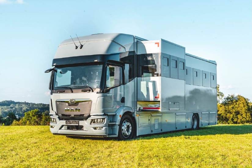 MAN TGM 18.320 HTI POP OUT 6 HORSES