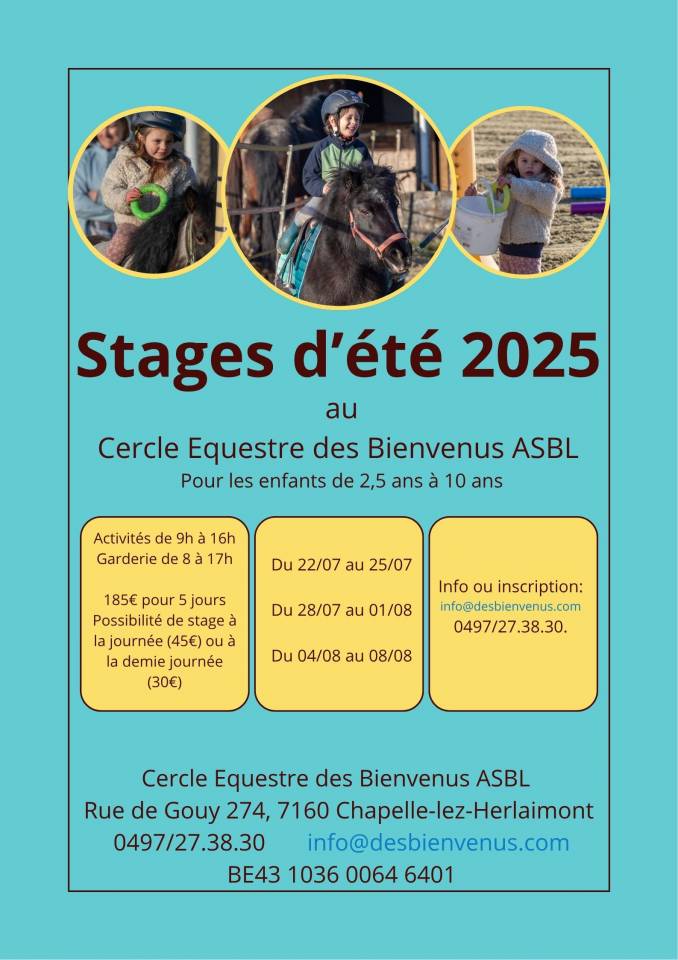 Stage d'été 2025