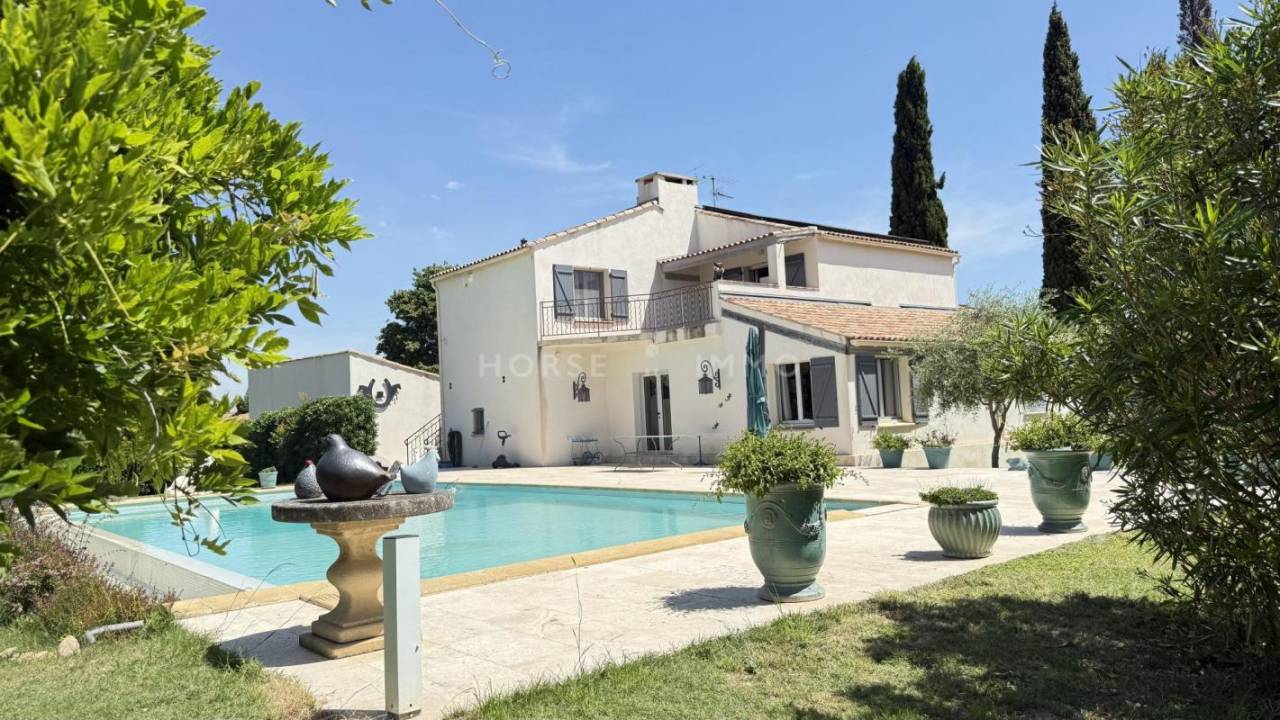 Propriété équestre de charme en campagne de Beaucaire