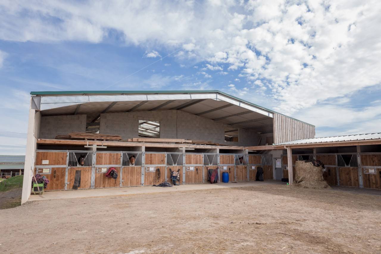 ESCURIE DE SPORT EN ACTIVITE - AUX PORTES DE LYONS - 