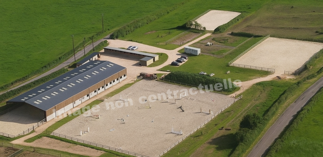 ETABLISSEMENT EQUESTRE EN ACTIVITE SUR 14,5 HA 
