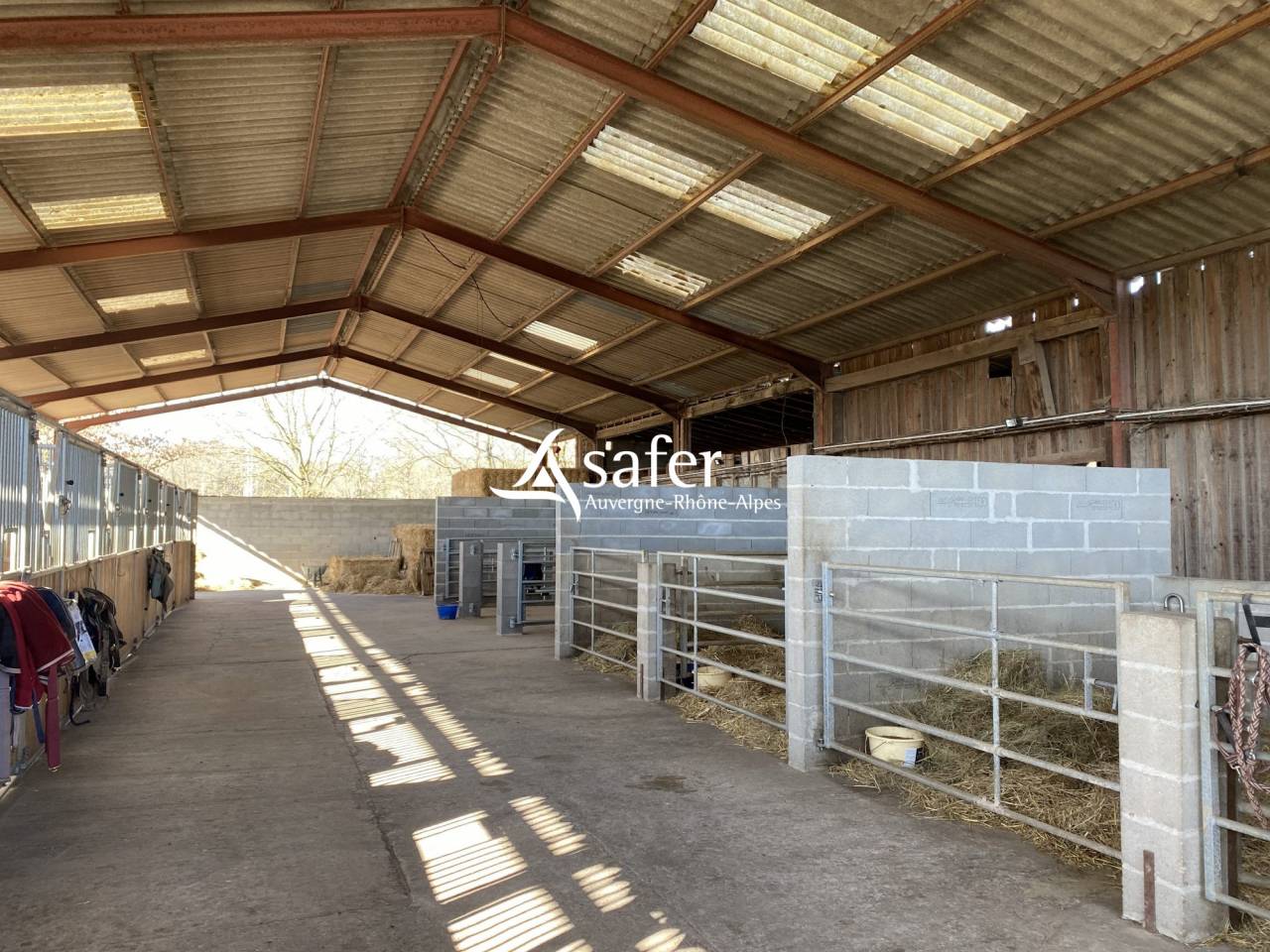 Propriété avec habitation et installations équestres proche R