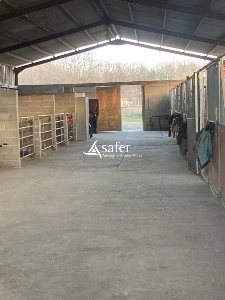 Propriété avec habitation et installations équestres proche R