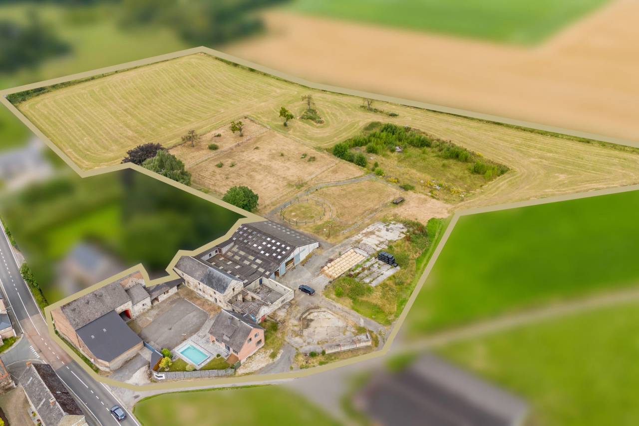 Ferme équestre sur 3,5 ha à Wierde - Opportunité 