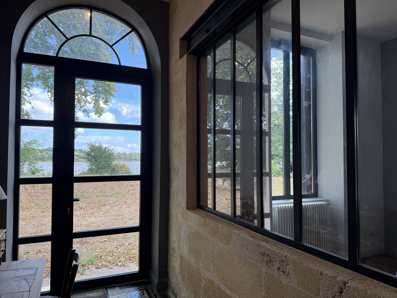 À 15 min de Libourne, sur 10 hect, propriété équestre