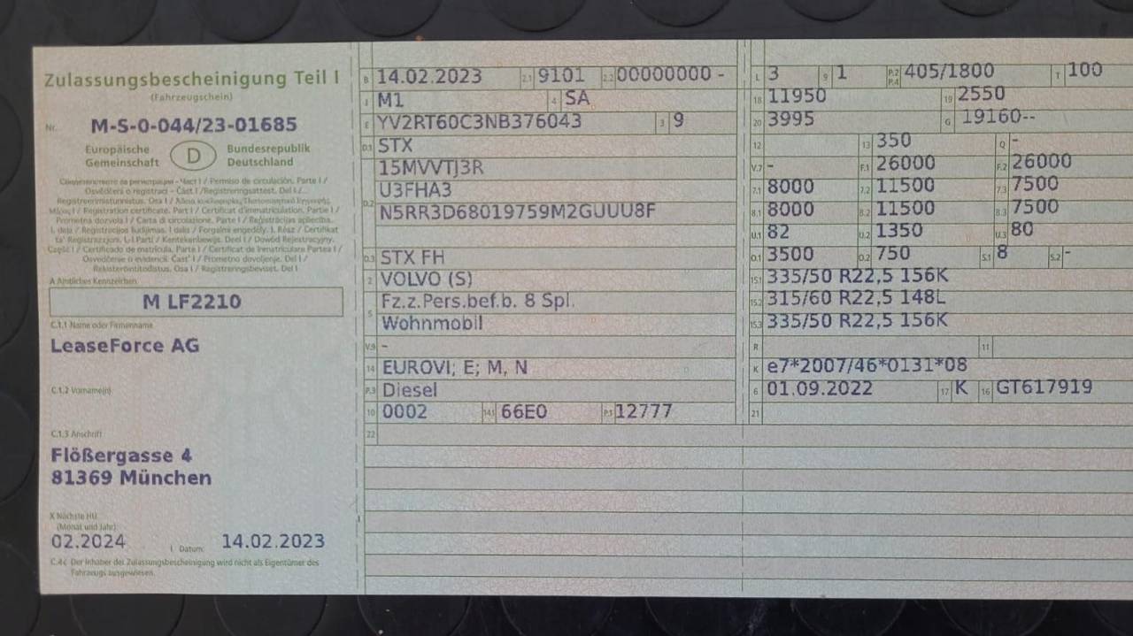 Camion PL Chevaux Volvo Volvo FH13 540 2023 Occasion