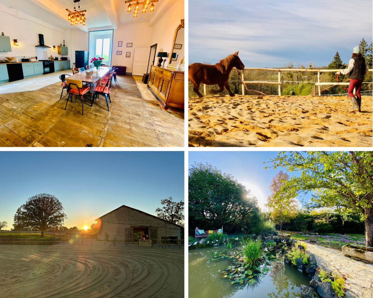 Gîte Équestre - 6 Chambres - Piscine & Bain Nordique