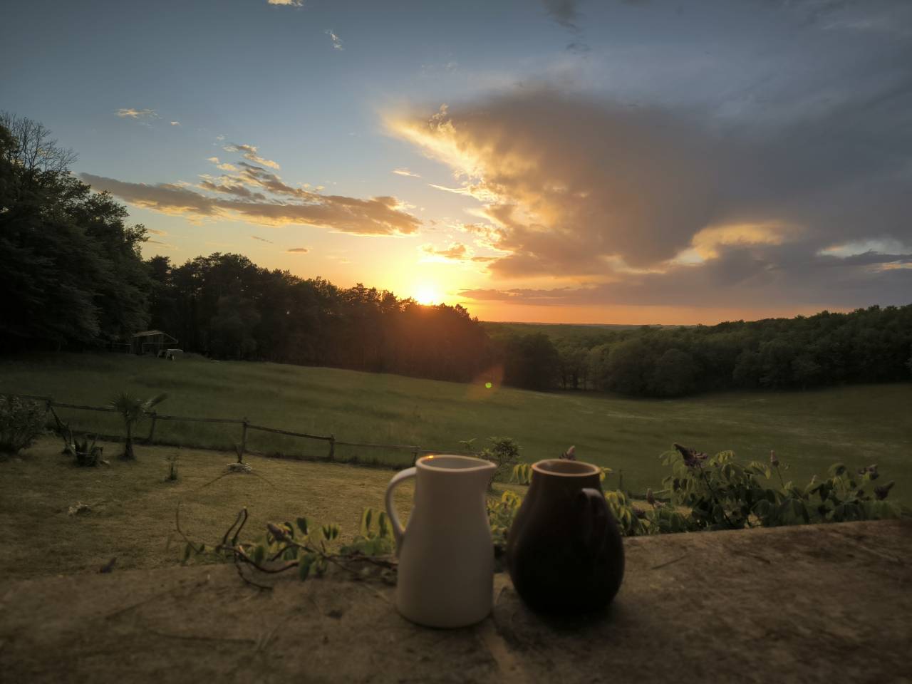 Les deux étoiles filantes