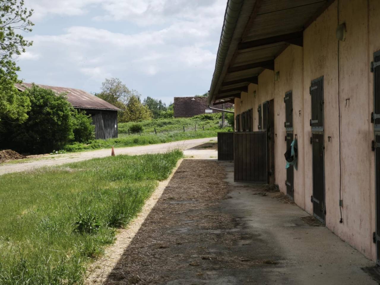 Haras d'Élevage de Chevaux, 26ha.