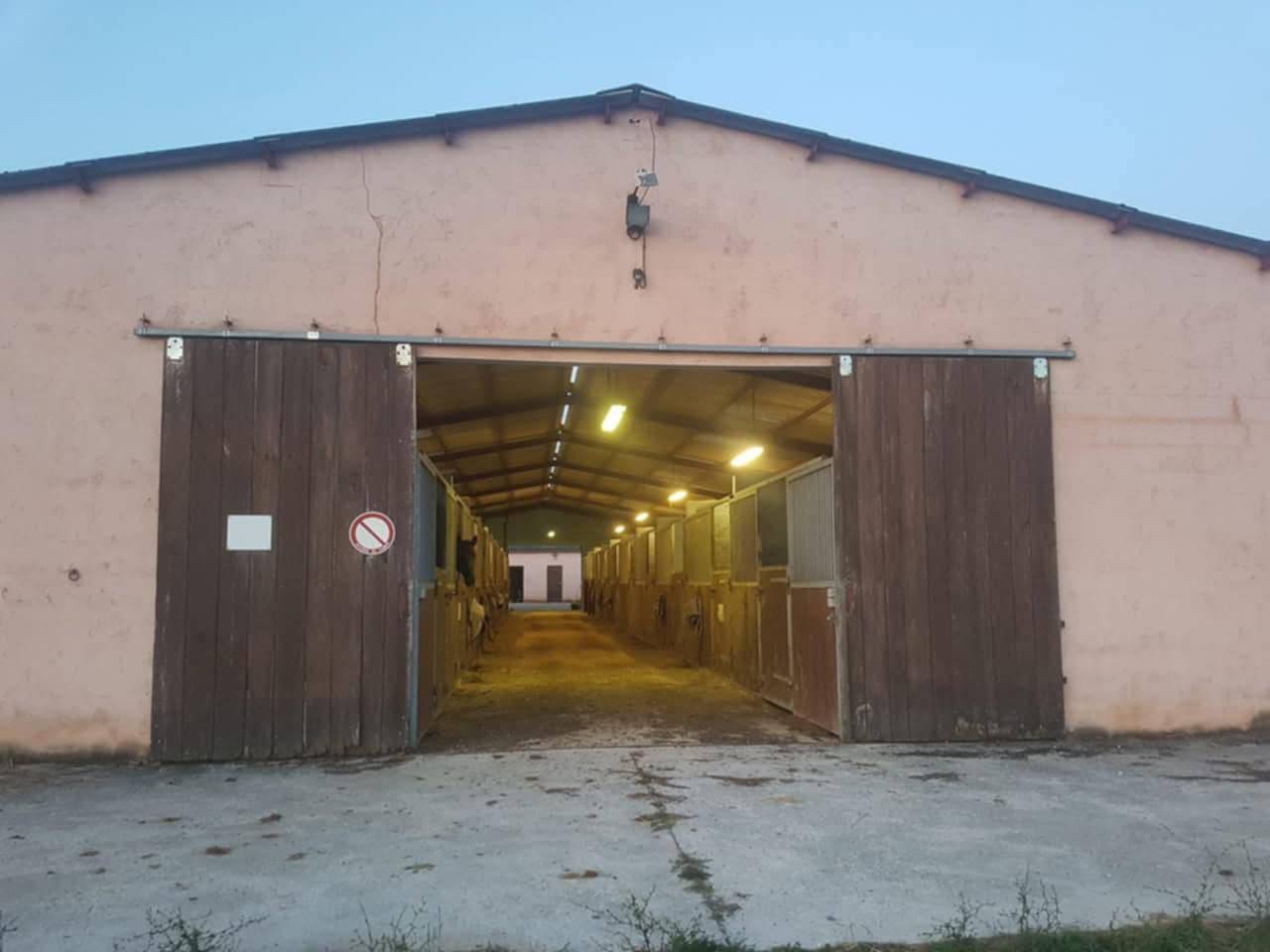 Haras d'Élevage de Chevaux, 26ha.