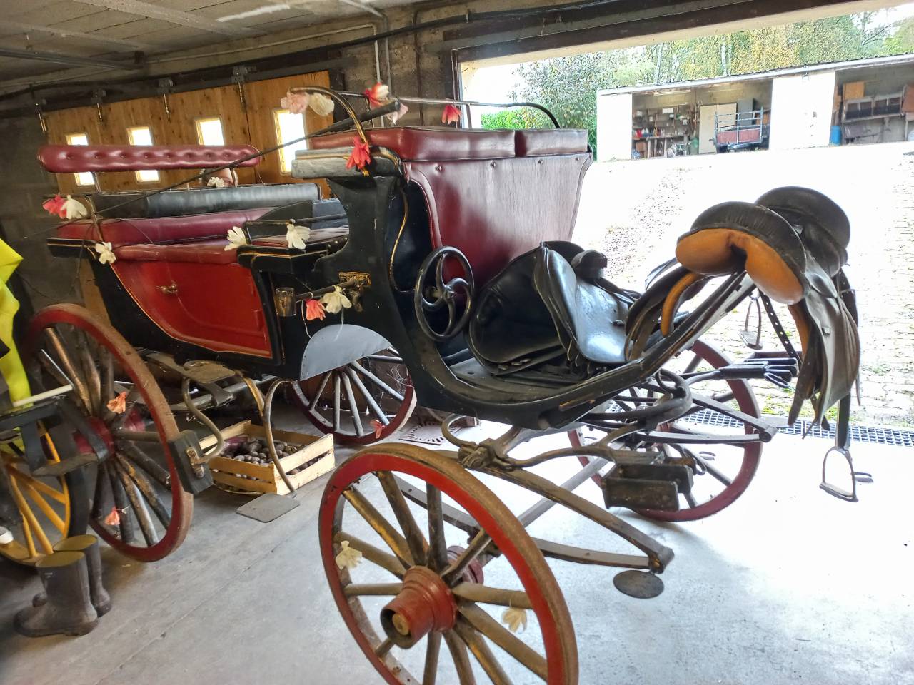 caleche de collection style victoria