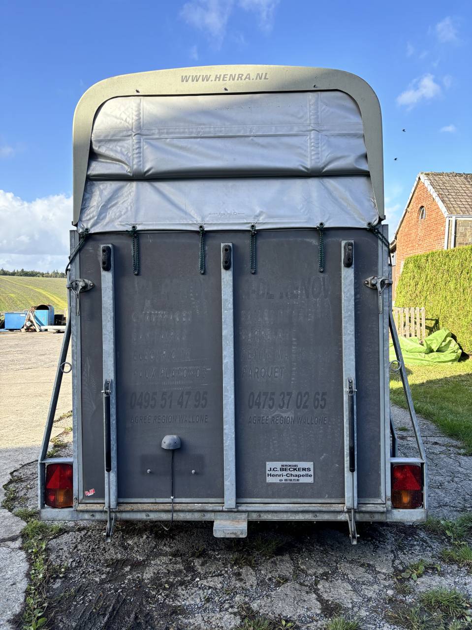 Van Henra PTN20 - 2 chevaux